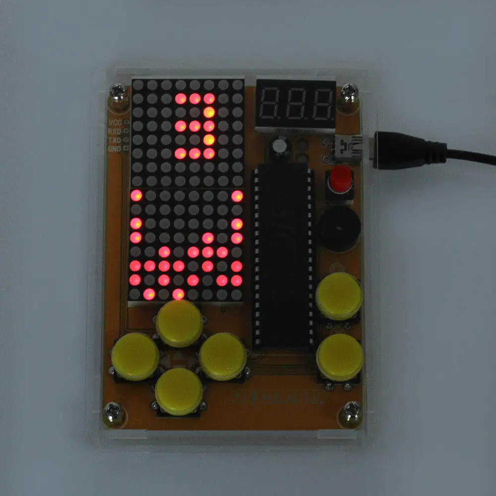 Diy Электронный Обучающий набор 4 в 1 классические игры для