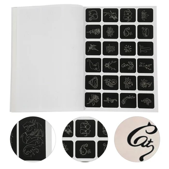 

Semi-permanent Large Medium Small Tattoo Stencil 358 Patterns Airbrush Temporary Template Tattoo tools