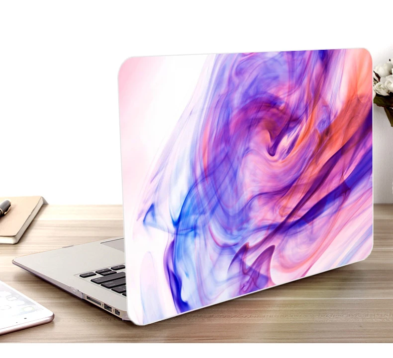 

Print Laptop Hard Shell Case Keyboard Cover Skin Set Bag Pouch For Apple Macbook Air Pro Retina Touch Bar 11 12 13 13.3 15 inch