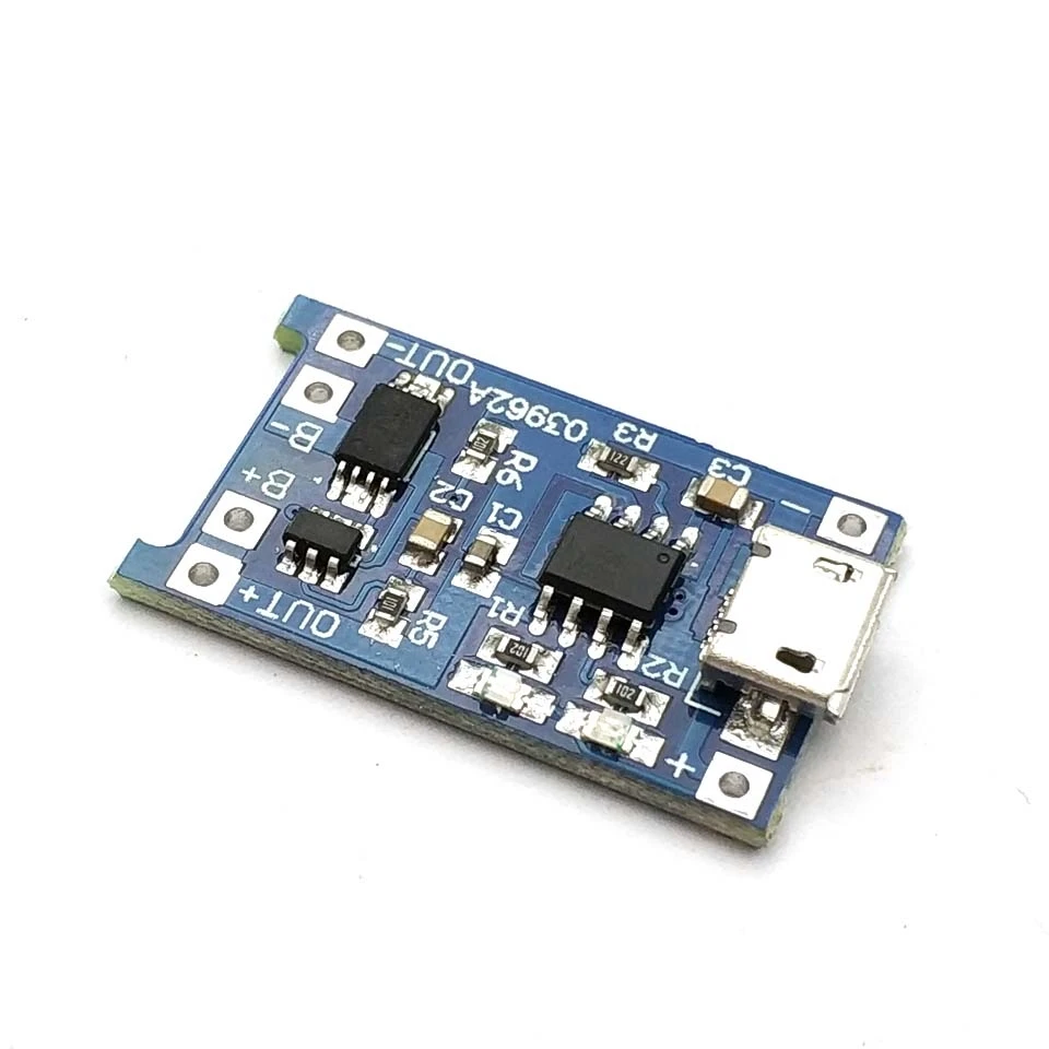 MICRO USB 5V 1A 18650 TP4056 модуль зарядного устройства литиевой батареи зарядная плата с