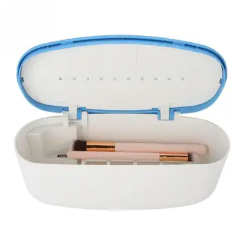 

UV LED Nail Sterilizer Disinfection Nail Nipper Tweezers Metal Tool Plastic Disinfector Sterilizer Box Nail Manicure Tools