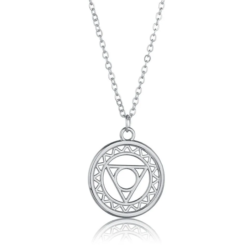 

Wholesale Round Triangle Necklaces&Pendants For Women Trendy Charm Necklace Hand Made Party Fashion Jewelry