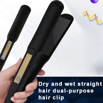 

Ceramic Hair Straightener Dry and Wet Hair Straighter Dual-use Straight Hair Clip Does Not Hurt Hair Curler Hair Styling Tool