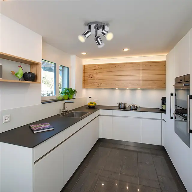 Mrosaa Led Ceiling Light With 3 Pcs Swiveling Light Spots 110v 220v Ceiling Spotlights Ceiling Lamp Indoor Lighting Fixture
