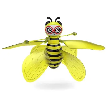 

RC Bee Aircraft Simulation Infrared Remote Control Aircraft No Camera Cute Funny Stable Universal Hover Indoor Induction Mini