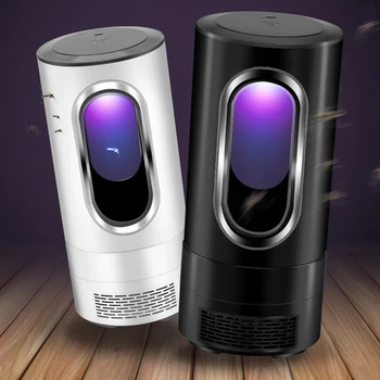 

USB Powered Electronic Mosquito Killer One Button Control Insect Killer Non-Toxic UV LED light Mosquito Trap Lamp Super Silent