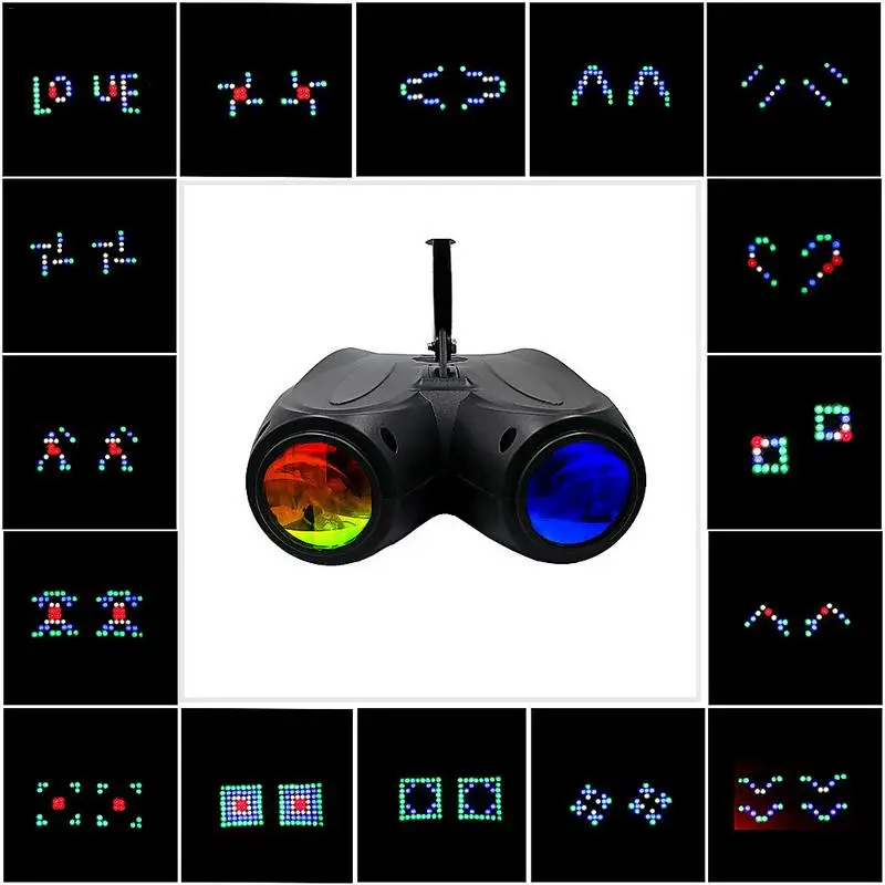 

New Auto/Sound control 128 Led RGBW Disco Stage Light Magic Pattern Change DJ bar Lighting Effect birthday Wedding Party Show