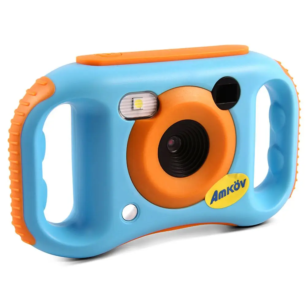 Amkov Kids Digital Video Camera WiFi Connection 5 Megapixels Gift for Children Boys Girls