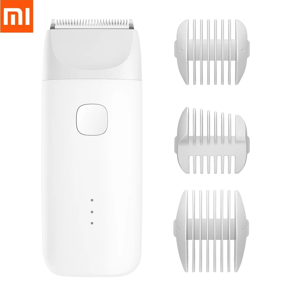 

MiTU Electric Rechargeable Baby Hair Trimmer Safe IPX7 Waterproof Hair Razor Silent Motor for Children Baby