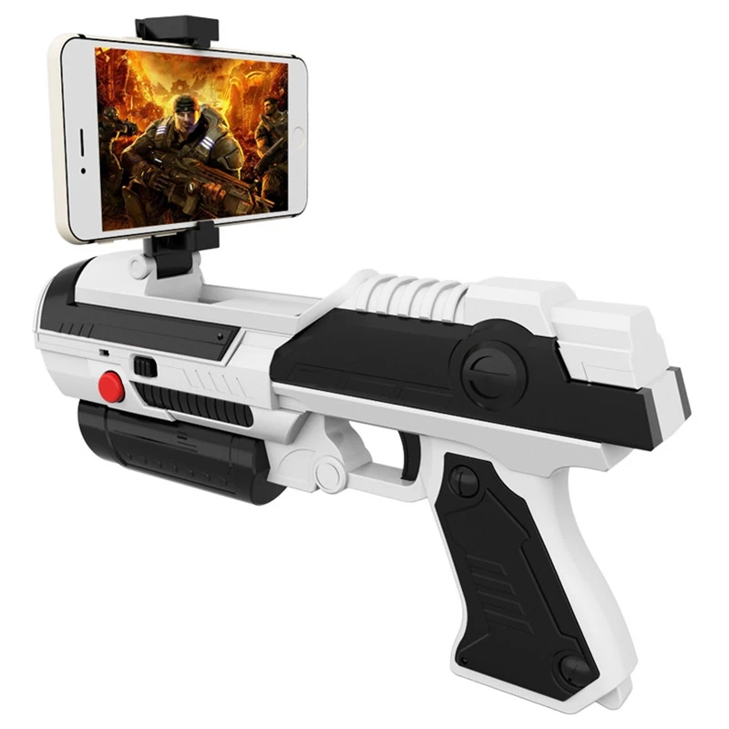 Креативный мобильный телефон Смарт Bluetooth AR игра пистолет игрушка|Игрушечное