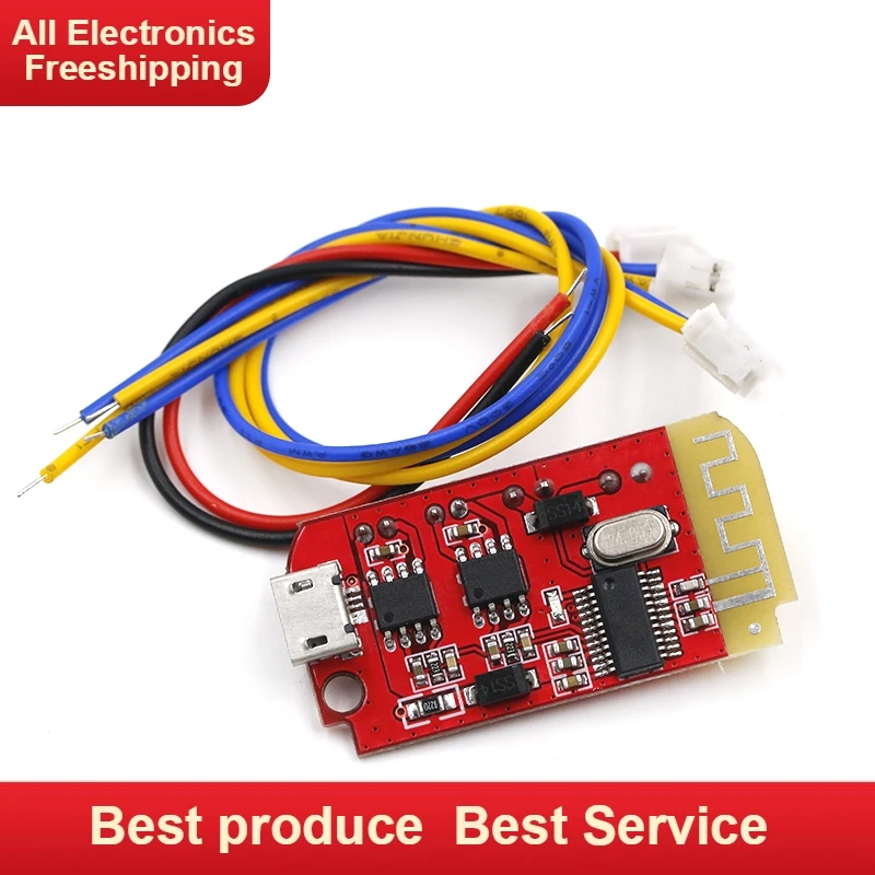 

DC 3.7V 5V 3W Digital Audio Amplifier Board Double Dual Plate DIY Bluetooth Speaker Modification Sound Music Module