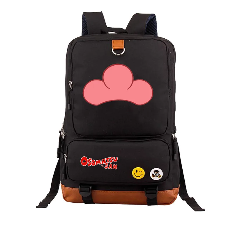 Школьный портфель Osomatsu san Matsuno Ichimatsu сумка на плечо рюкзак с принтом для