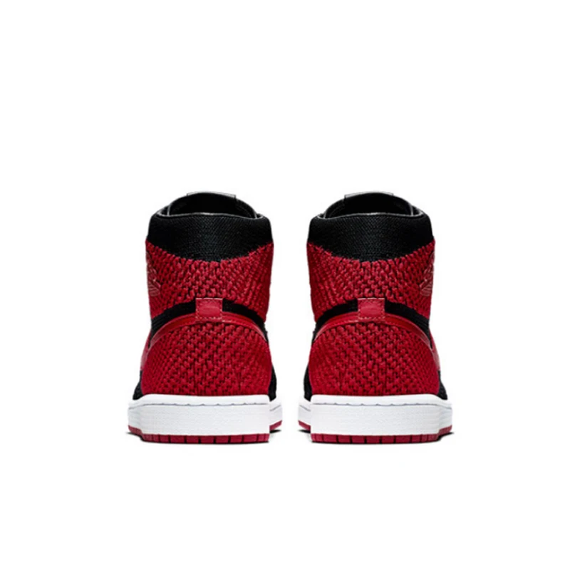 Nike Air Jordan 1 Flyknit AJ1 New Arrival Official Men's Breathable Basketball Shoes Outdoor Sports Sneakers #919704