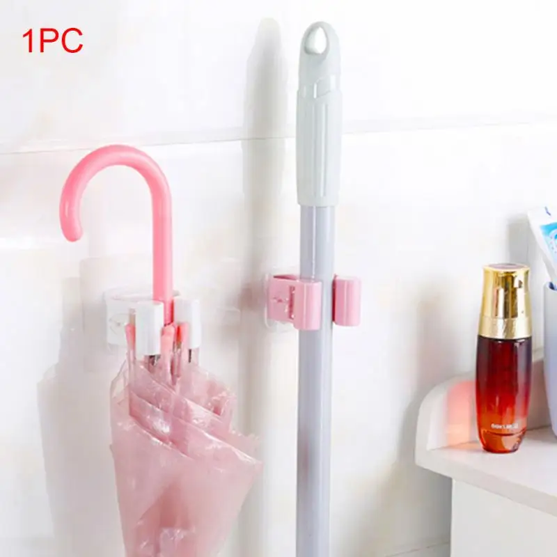 1 قطعة جدار شنت ممسحة الرف هوك الحمام ممسحة لزجة شماعات كليب ممسحة الرف حامل المنزل منظم مطبخ رفوف التخزين