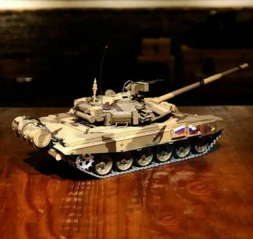 Henglong 1/16 TK 6 0 S инфракрасный боевой Модернизированный российский T90 RTR RC Танк 3938