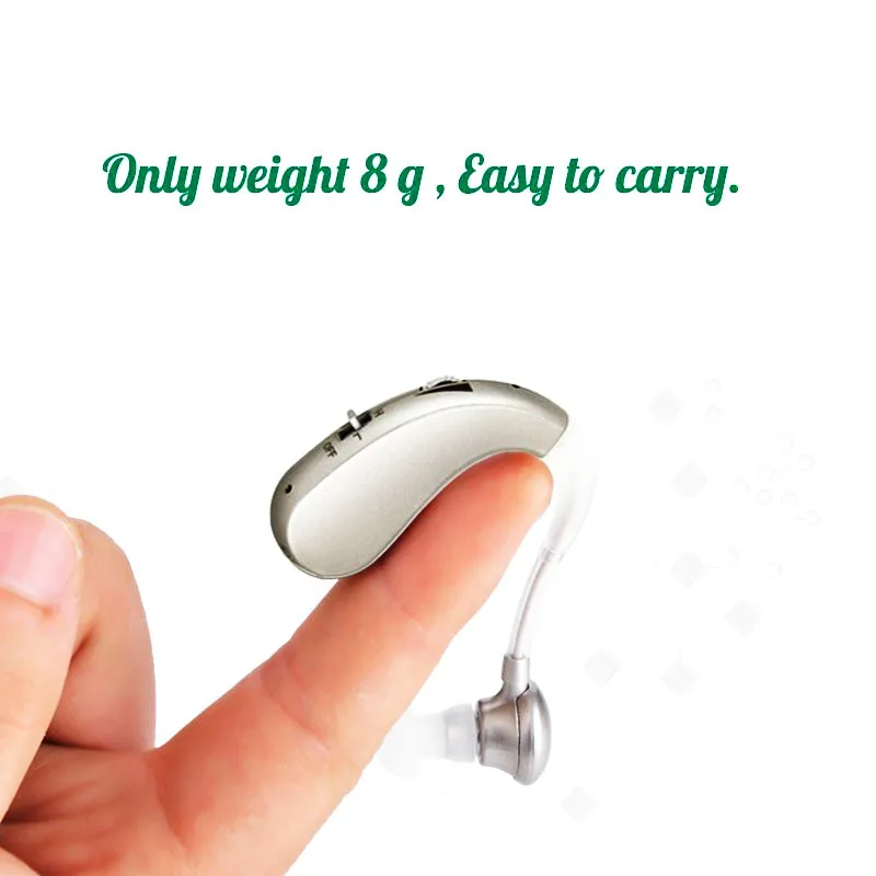 Portable Mini Digital Rechargeable Hearing Aid ear aids for the elderly Wireless Sound Amplifiers Long Time Use Drop Shipping