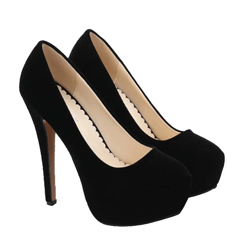 

Fashion Sexy Thin High Heels Women Shoes Woman Pumps Platform Wedding Ladies Club Party Valentine Shoes Zapatos Mujer Plus size