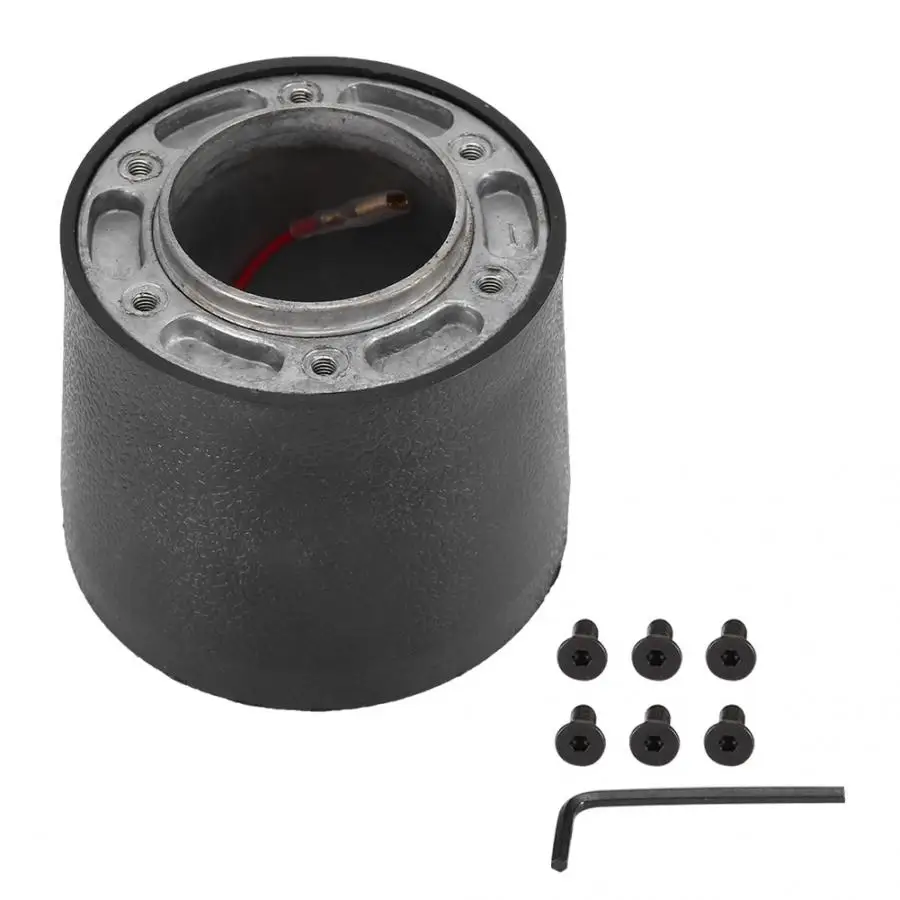 

Aluminum Alloy Car Steering Wheel Hub Quick Release Steering Wheel Adapter Kit Steering Wheel Control for LADA volante