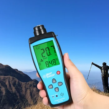 

SMART SENSOR Oxygen Meter Digital Portable Automotive O2 Gas Tester Monitor Detector Handheld Oxygen Meter