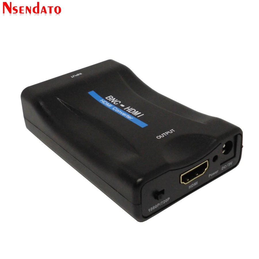 1080P/720P BNC к конвертеру HDMI адаптер Дисплей видео аудио разъем монитор наблюдения