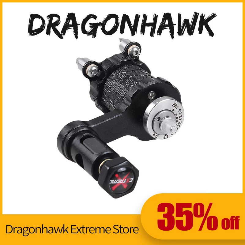 

Professional Adjustable Stroke Tattoo Rotary Machine Guns Strong Motor Tattoo Artists Supplies