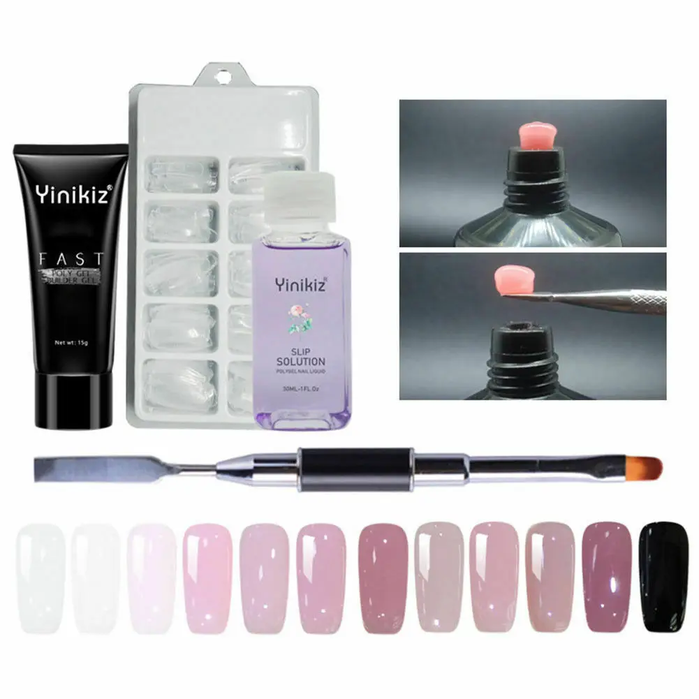 

Nail Poly Quick Building UV Gel Polish Acrylic Soak off Builder UV Gel