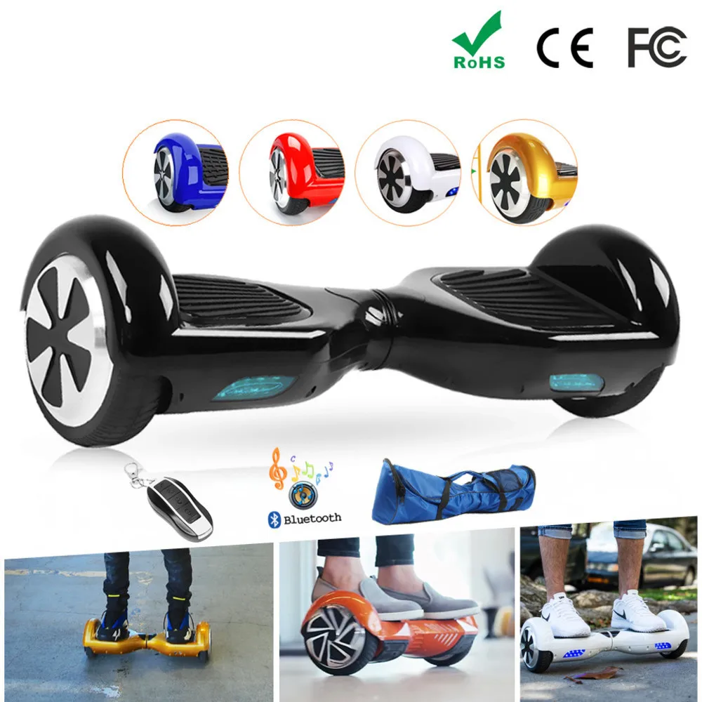 

Hoverboard 6.5 Inch Two Wheels Smart Self Balance Scooter Electric Skateboard Overboard Hoover Hover Board Single Eu Magazine