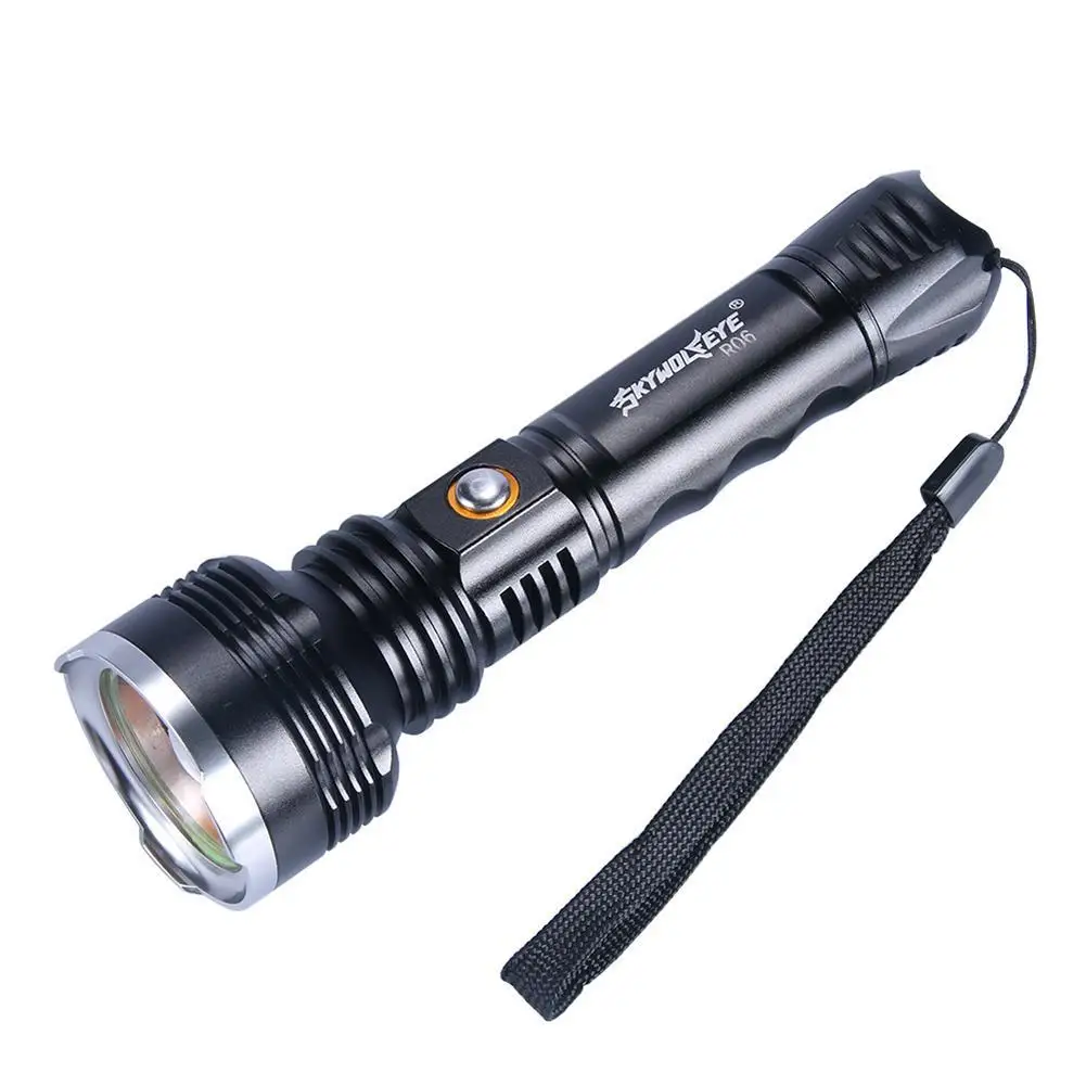 Outdoor Activities LED Flashlight Rotating Zoom Adjustable Focus Torch