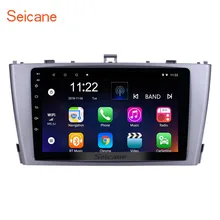 Seicane Автомобильный GPS; Мультимедийный проигрыватель радио для 2009 2010 2011 2012 2013 Toyota AVENSIS 9 дюймов 8-core Android 8,1 2Din головное устройство