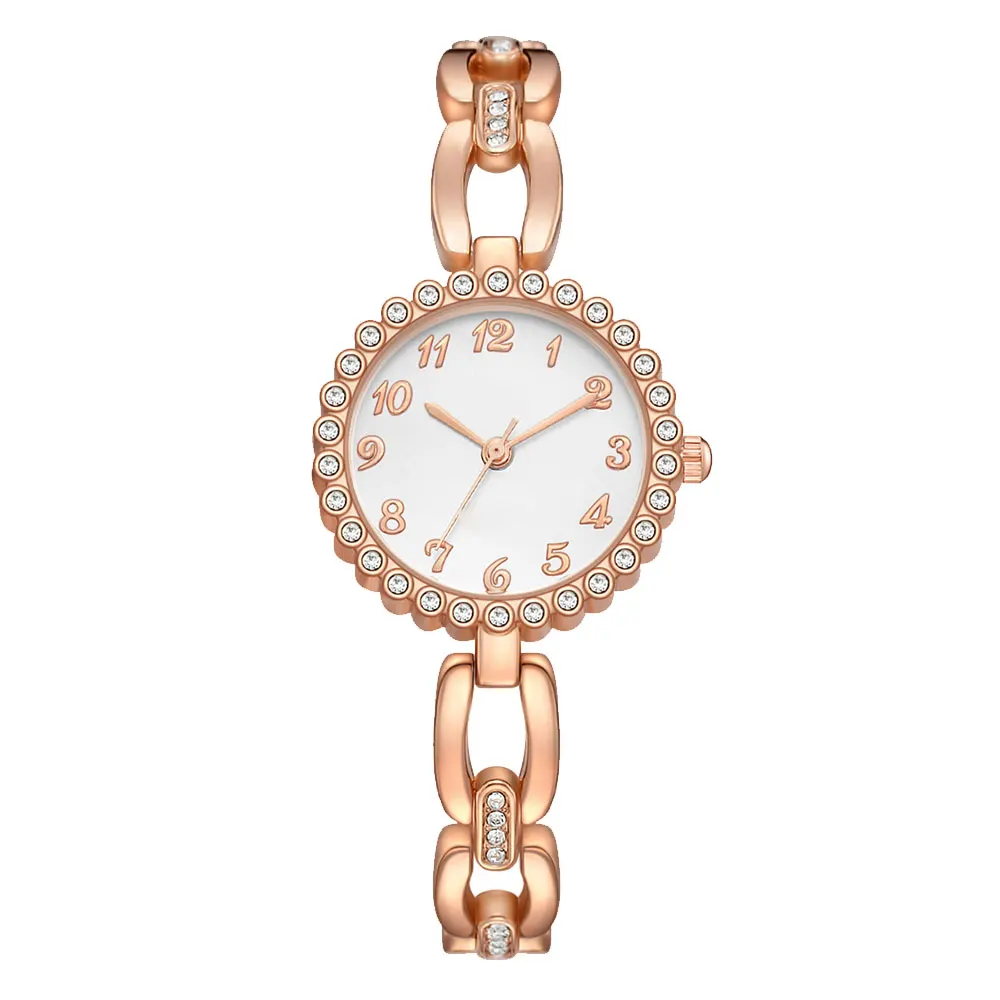 

1PC Alloy Sun Flower Fashion Luxury Women Watch Ladies Watch Diamond Wristwatch Mechanical Quartz Watches For Female Business