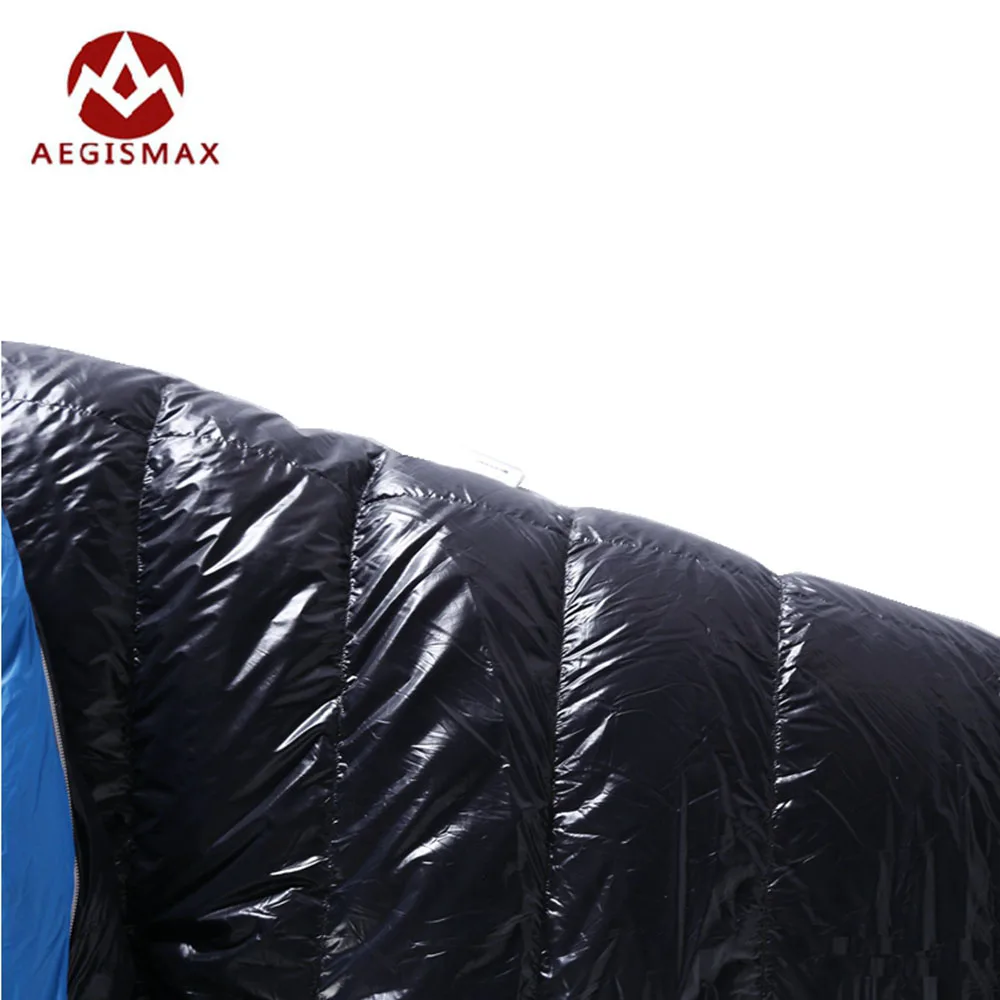 Спальный мешок Aegismax D1 D2 для мам ультралегкий удлиненный спальный с белым утиным