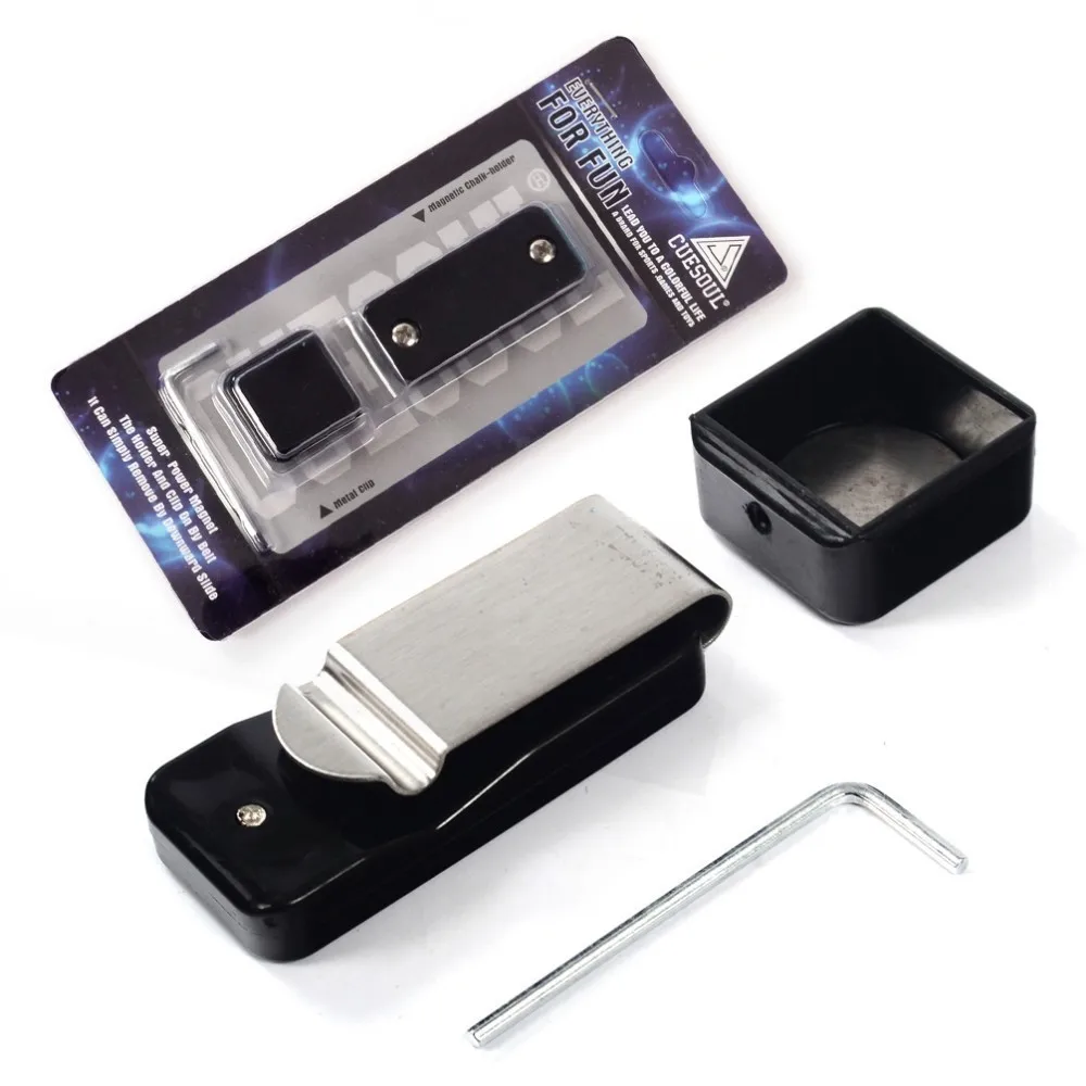 

5 Colors Billiards Snooker Chalk Holder Clip Snooker & Billiard Accessories