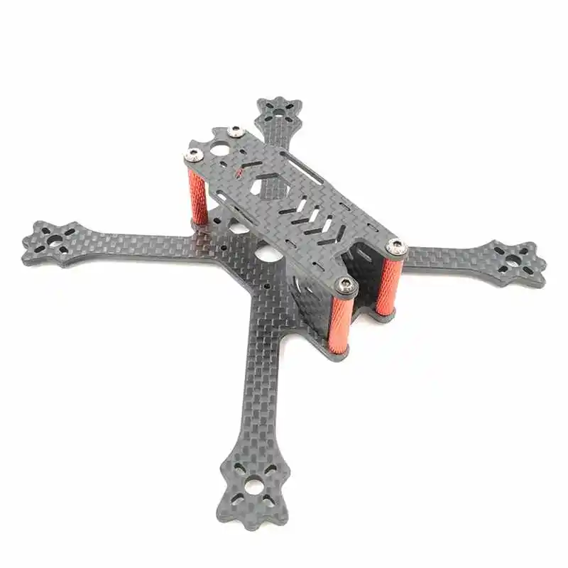 Upgrade 2019 AlfaRC AHX115 115mm Wheelbase 3mm Arm 3K Carbon Fiber Frame Kit for RC Drone FPV Racing Quadcopter Accessories | Игрушки и