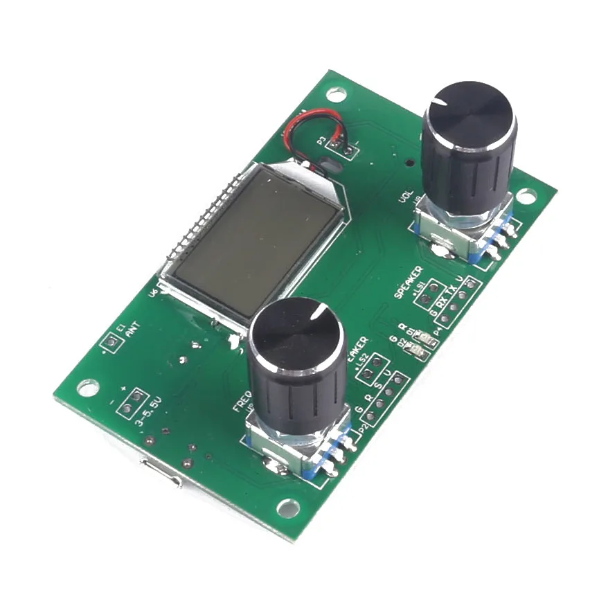 

DSP & PLL Digital Stereo FM Radio Receiver Module 87-108MHz with Serial Control
