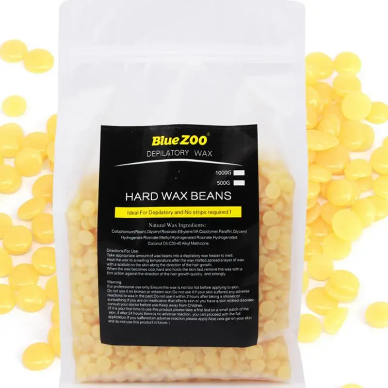 

A variety of Colors Large Particles Hot Wax Paper-free Painless Hair Removal Wax Beans 1000G 10 Colors Depilatory Wax