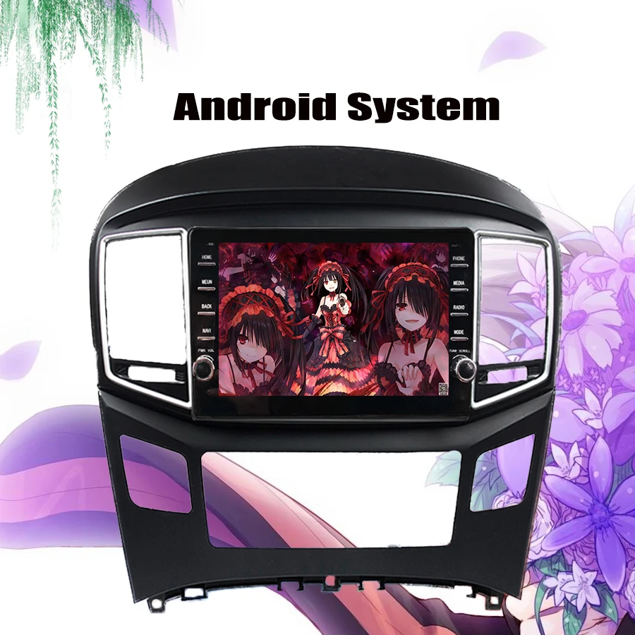 Perfect 8 inch 2 din Android 9.0 Car Dvd Player For Hyundai H1 Grand Starex 2015 - 2019 Radio tape recorder Video Gps 4+64GB Head Unit 3