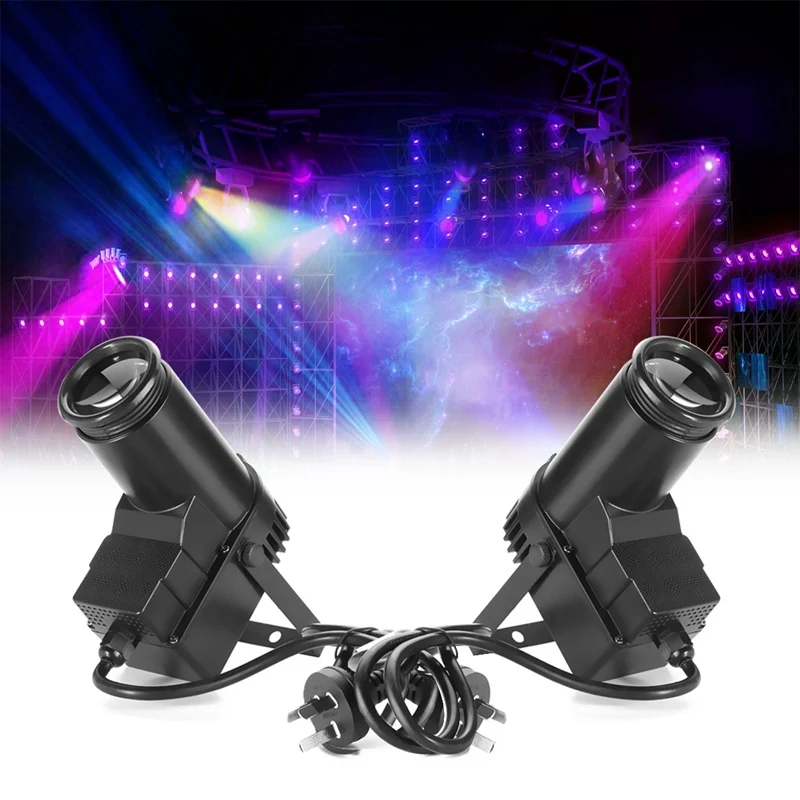 

RGBW LED Stage Light DMX 10W Pinspot Light Beam Spotlight 6CH Professional LED Stage Lighting Effect 220V/110V Disco KTV DJ Bar