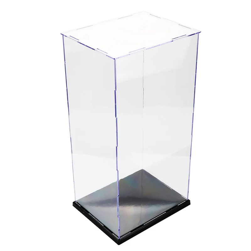 

Dust-Proof Display Case Toy Assembled Acrylic Plastic Transparent Display Box For Action Figures Building Kits Toys For Adult