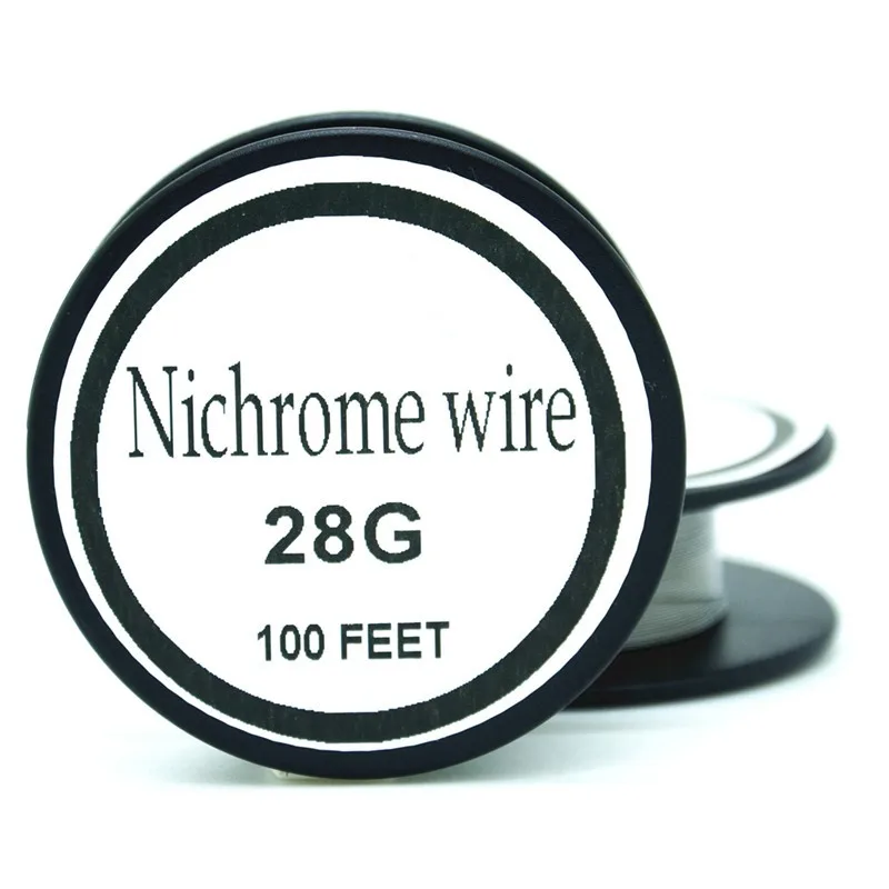 

Nichrome wire 28 Gauge 100 FT 0.3mm Cantal Resistance Resistor AWG DIY atomizing core