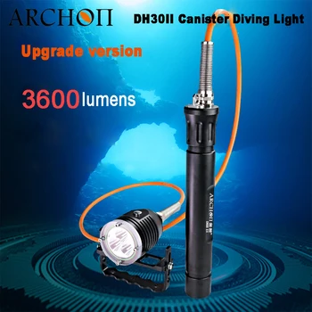 

Archon Ultra Bright DH30II 3600lumens Handheld Aluminum Diving Flashlight LED Underwater Searching Torch Light Scuba Dive Lamp
