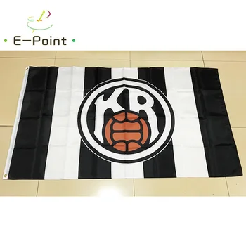 

Iceland Knattspyrnufelag Reykjavikur (Reykjavik F.C.) 3ft*5ft (90*150cm) Size Christmas Decorations for Home Flag Banner Gifts