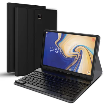 

For Samsung Galaxy Tab S4 10.5 T830 Case Tablet USA Bluetooth Keyboard Leather Case For Samsung Tab S4 10.5 inch Case Pen Holder
