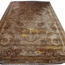 Вискозный французский ковер около ручной Узелок толстый плюшевый французский коврик «савонри» ковер, сделанный на заказ 6,56 'X 9,84' lx1617 129 gc85savyg28