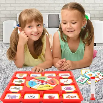 

Cards Turntable Memory Training Game Interactive Parent Child Toy Brain Combat Board Game Multiplayer Educational Toys
