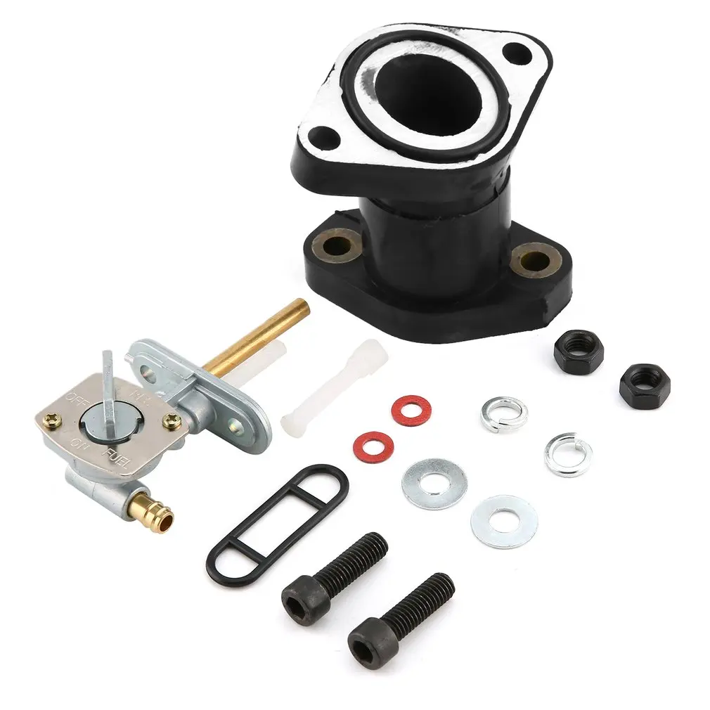 

For Yamaha Big Bear 350 YFM 350 YFM350 Intake Manifold Fuel Petcock 1987 - 1998 Moto Accessories Car-styling