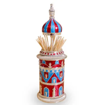 

Cotton Bud Retro Table Automatic Holder Home Toothpick Dispenser Portable Tandenstoker Household Toothpick Storage Box