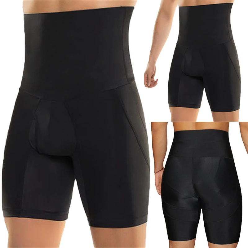 Stylish S 5XL Mens Body Shapers Boxers Weight Loss Slimming Underwear U