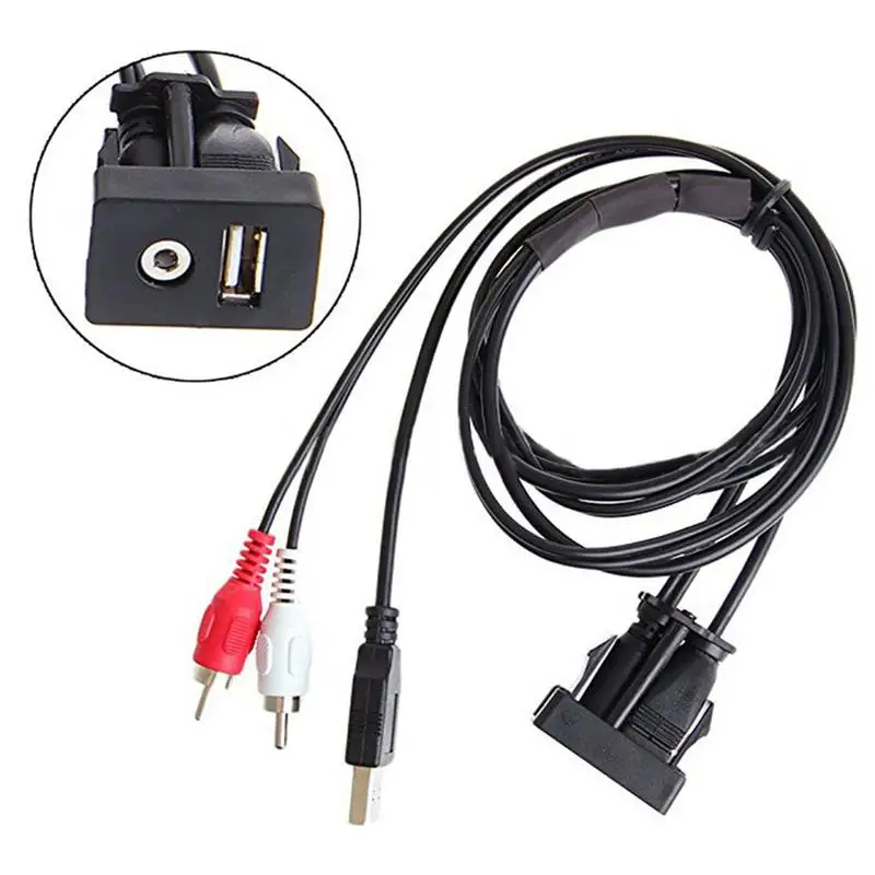 12V Car Repair Accessories AUX Car Modified Audio Cable