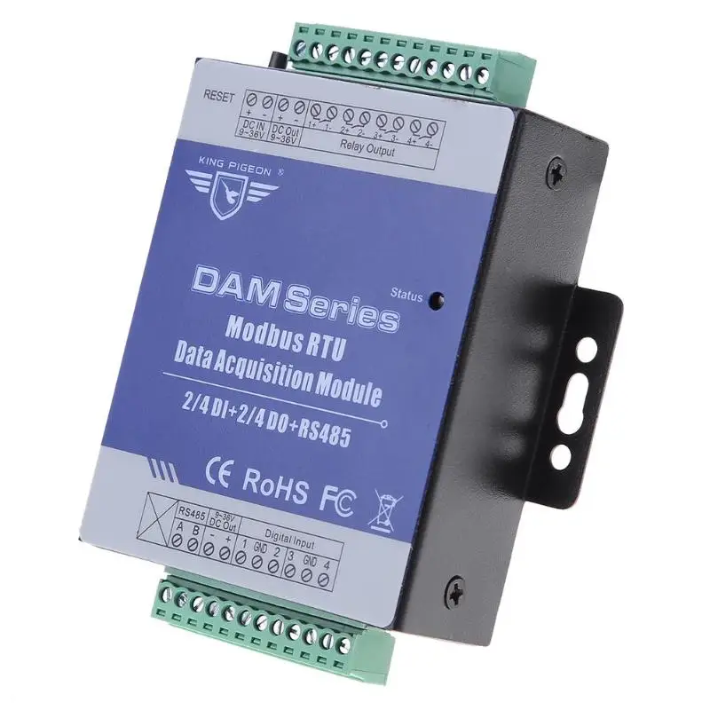 

Modbus DAM116 RTU Data Acquisition Module 4 Analog Input Module Board