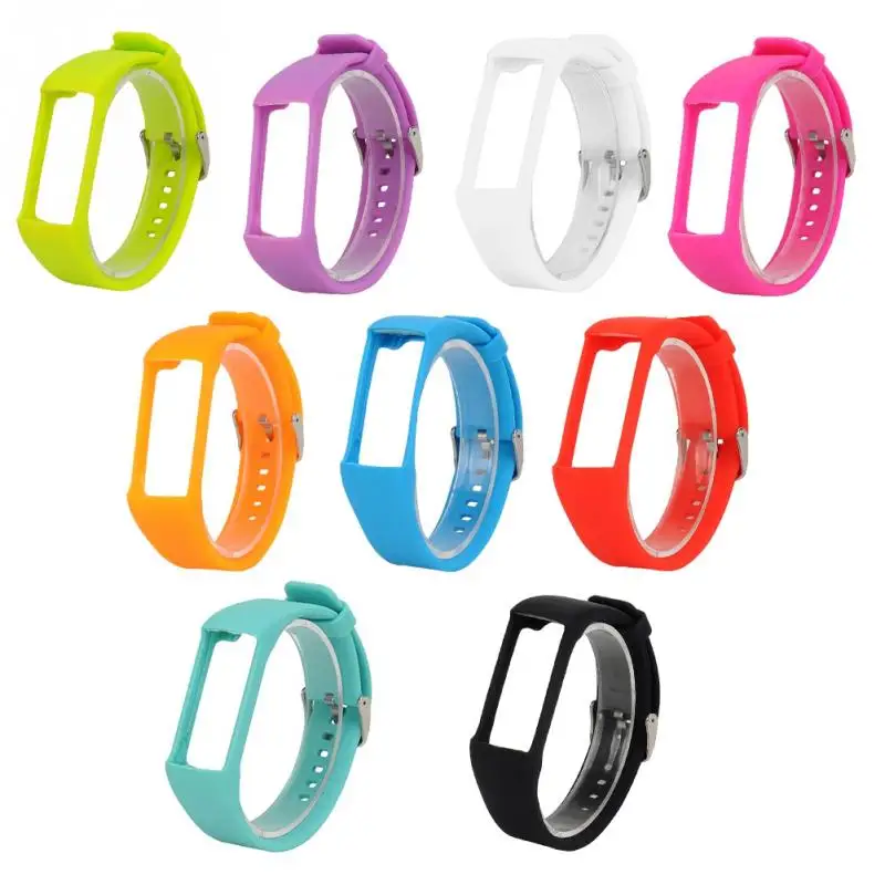 

Soft Silicone Watch Strap Replacement Wristband for POLAR Boneng A360 A370 Smart Bracelet Wristband Strap 9 Color Optional New